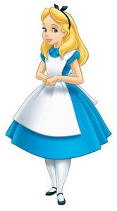 To my beliefs and facts, Alice should be included to the Disney princess line up permanently. Because: 
1. Alice was created when Walt Disney was still alive, and I belive any Disney animation women of his work should be included in the line up. 
2. Alice contributed a lot to Disney both before and after Walt Disney's Death with the current Disney characters. 
3. In Kingdom Hearts the popular Disney game, Alice is a Princess of Heart along with, Snow White, Cinderella, Aurora, Belle, Jasmine and Kairi. The Kingdom Hearts main female protagonist 
4. Alice didn't need a love interest to save her. Even though she got herself in situations, she was smart enough to get out of them. 
5. Alice might be 12 years old, but she was brave and strong minded to stand up for herself. 
6. With Alice in the Disney princess line up she will symbolise youth. And younger Disney fans (4-7 years old) are more likely to approach her without ease than the older princesses, because kids like to approach Disney characters who look youthful and kid friendly. 
7. Alice inspires kids to use more of their imagination. Because Wonderland is based on Alice's imagination and on what Alice thinks of her own ideal wold.
8. She's based on a classical fairy tale like most Disney Princesses that way Alice in Wonderland fairytale will never be forgotten by future generations.
9. Out of the other Disney animated women who are not part of the Disney princess line up. Alice was included, but unfortunately got kicked out. But even though she got kicked out, Alice out of all the Disney animated women was included more frequently in the Disney princess franchise than other Disney animated women. 

Well here's my reason why. Hope you like this. 
And here's a full body image of her in Disney Princess shading.
Found in:
http://disney.wikia.com/wiki/Alice