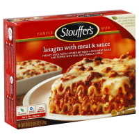  Stouffer's lasagna. I could literally eat this forever and be happy.