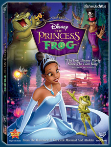  I got this on DVD a few months back and I liked it too, and like u cutediana its my least favourite Disney movie too because the characters are ok but I felt like I was watching Anastasia again as Naveen & Tiana don’t get along at first and then they fall in love with one another, the muziek was jazzy yet some of the songs are so forgettable, the plot was like Cats don’t dance with the muziek and zwaan-, zwaan princess with the fake Naveen marrying charlotte and Tiana thinks that the fake Naveen is the real Naveen(aka Lawrence who is a dead ringer to Nathanial from the 2007 Disney movie Enchanted),the villian for this movie was so creepy and dark he was like Barack Obama for some strange reason LOL(im not discriminating your president in the USA but he was like him in a way),and lets not forget the death scene which was the worst ever I mean COME ON all that happened was that Tiana got the talisman threw it on the ground all the shadows kill Dr Faciller and he turns into stone as he is dragged into hell. As well as this the ending was too quick. What really bugs me is that she is added to this spot even though she isn’t a princess (she is a waitress who dreams of opening up her own restaurant in New Orleans) and Giselle from Enchanted isn’t added. Sure Tiana married a prince & Giselle didn’t but why can’t she not be added to this spot. Its just so unfair. Anyway back to PATF I liked the romance between Tiana & Naveen but the old Disney films like The Little Mermaid,Aladdin,Pocahuntas(another film that is my least fav),The Lion King etc are the best. Now you’ve got computer-generated crap and 3D movies. Grrr I hate the 21st century today it sucks for the movies.