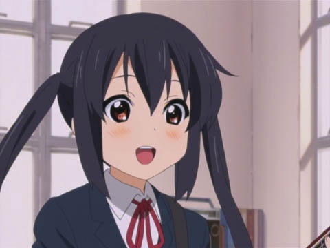  Nakano Azusa from K-On!.She is totally cute!!! :3