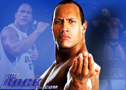 Mine is John Cena, but of all time I say The Rock!