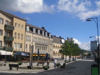  I live in Jakobstad (Pietarsaari), Finland and it's kinda small as anda can see: