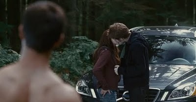 I don't really like that part.... that was just unacceptable...and not to be a twilight freak or whatever but did anyone else notice that this part was similar to the Eclipse scene where Edward kissed Bella in front of Jacob?
