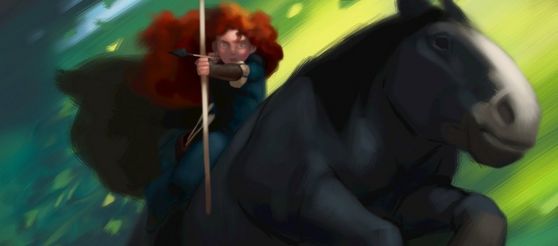  Merida from Ribelle - The Brave