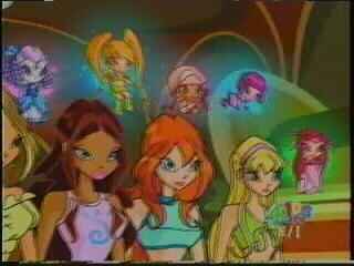 The Winx! (In the Seasons 2 & 3 Opening Sequences)
