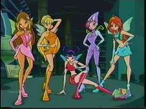  The Winx! (In the Season 1 Opening sequence)