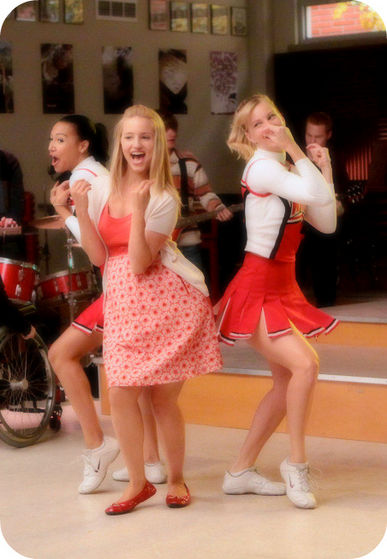 I also want her, Quinn and Brittany to be good friends again.
