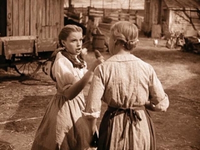  " Dorothy Please, tu always get yourself into a fuss over nothing."