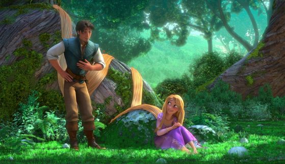 Rapunzel with Eugene
