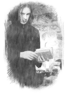  Sketch Elsbet did of a young Potions Master Snape