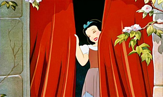 To convey Snow White's purity, the animators showed her as little more than a child.