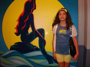 Me at the Little Mermaid broadway show in 2008!