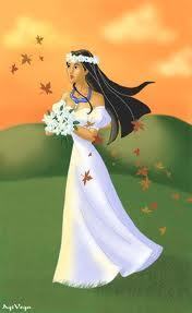Pocahontas was alone in her tent, her heart was prepared and glad for the occasion.