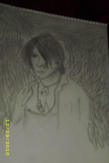 Criss Angel w/ Wings pic. Drew this a couple of months ago.