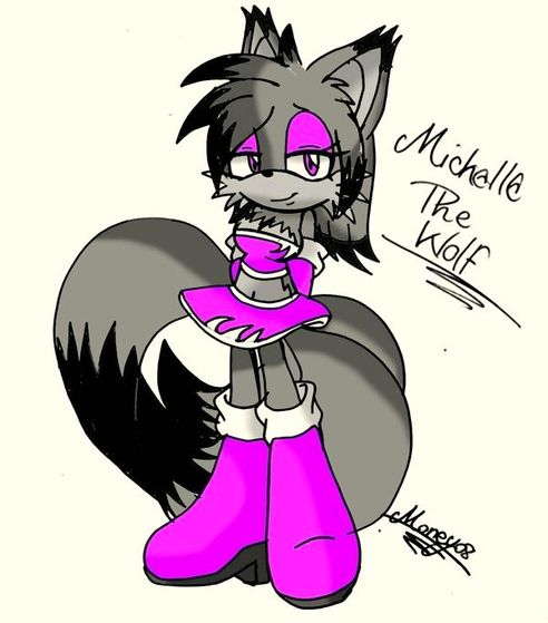  Michelle the Wolf~ Credit: Unknown