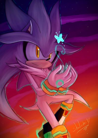  Silver the Hedgehog~ Credit: Unknown, Sega