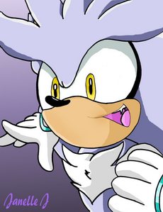  silver runs in saying he just got done watching sonic x