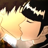  zuko and mai kiss at katara's birthday party