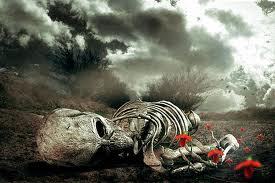 A lonely skeleton, the body and mind may be dead, but the herz isn't. It won't die until it finds its love.