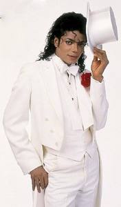  Michael, looking sexy in white