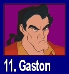  Gaston (Beauty and the Beast)