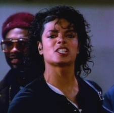  Michael was telling Andra to :"Beat it!"