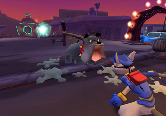  Sly Cooper the thief.