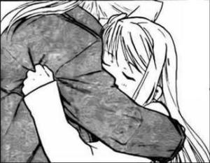  My all-time favori couple: Ed and Winry from "Fullmetal Alchemist".