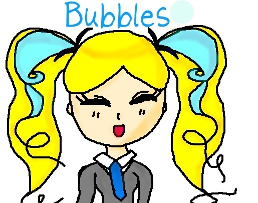 (Newer)Bubbles in her School Uniform