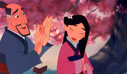  Okay, just ignore him, Mulan...Just stay still and he'll go away soon...
