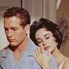  threesome with young Elizabeth Taylor and Paul Newman from "Cat on a Hot Tin Roof."