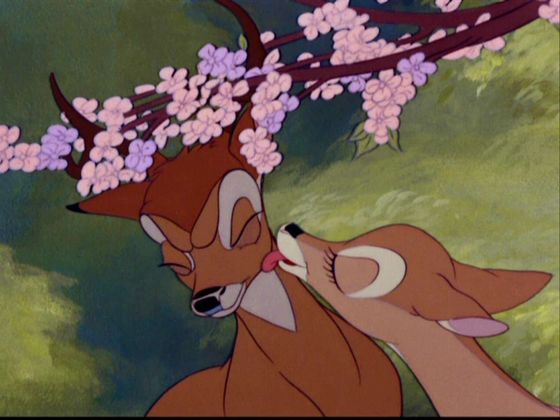 Bambi&Faline♥ So brave step from Faline ...