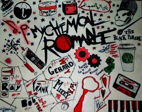  mcr poster i made!!*insert smiley face here*
