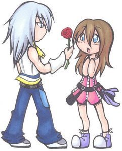 Riku (left) and Kairi (right)