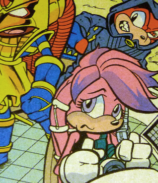  Julie-Su begins to have doubts after being forced back into the Dark Legion following Knuckles' "death"