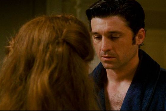  #6 Ahw the arguing scene.In this one I wanted Robert to Kiss Giselle but I guess he was afraid that he could betray Nancy. For a kids flick I was surprised by this scene as Gisele feels Robert's chest