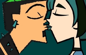  Duncan and Gwen ciuman
