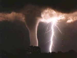  The F5 tornado that the girls were running away from