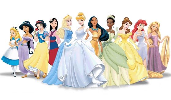  Mine and alafastanzio work of Alice fitting in with the disney Princesses