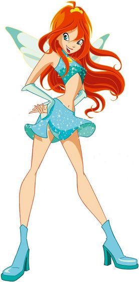  Bloom: In her Winx outfit