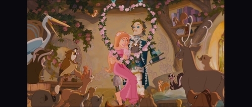  Enchanted in animatie for like 10 mins.