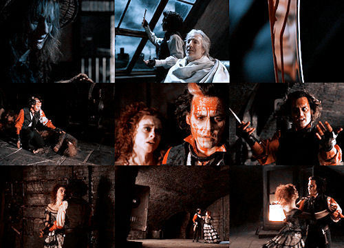 "Mrs. Lovett, you're a bloody wonder, eminently practical and yet appropriate as always. as you've said repeatedly there's little point in dwelling on the past"