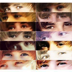  His eyes , his eyes make the stars look like they're not shinin'