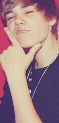  justin funny face:)