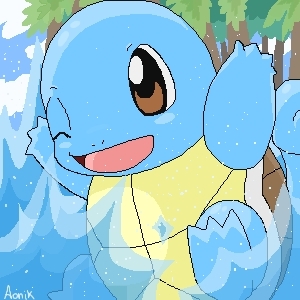  I 愛 all water-type Pokèmon... but my favourite one is without a doubt Squirtle!