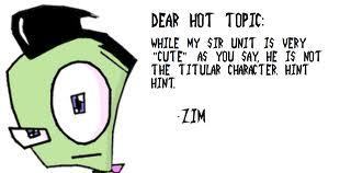 Featured image of post Gir Invader Zim Quotes Stream cartoons invader zim episode 34 episode title