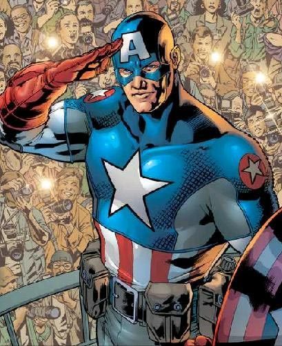 Captain America, Reason: I just like other characters more.