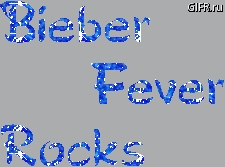  bieber fever rocks