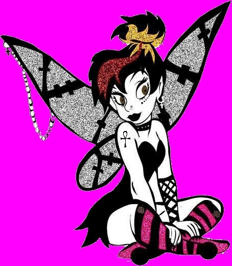  Gothic Tinkerbell! Oh my god!!!