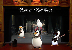  "Rock & Roll Boys!"